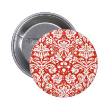 Modelo rojo del damasco pins