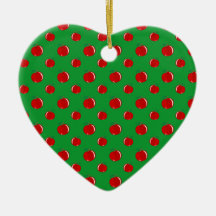 Modelo rojo verde de la manzana ornatos