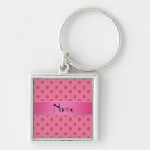 Modelo rosado conocido personalizado de las fresas llaveros personalizados
