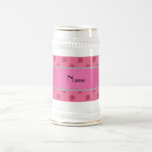 Modelo rosado conocido personalizado de las fresas tazas