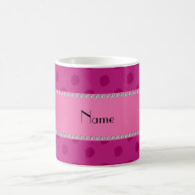 Modelo rosado conocido personalizado de las fresas tazas