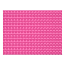 Modelo rosado del corazón cojinete