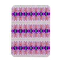 modelo rosado púrpura de la cinta iman rectangular