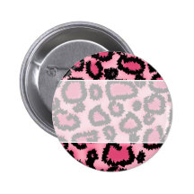 Modelo rosado y negro del estampado leopardo pins