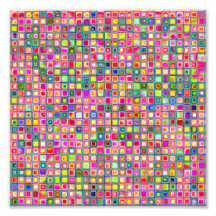 Modelo texturizado de las tejas de mosaico de los  arte fotográfico