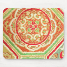 Modelo tradicional asiático de la materia textil alfombrillas de ratones