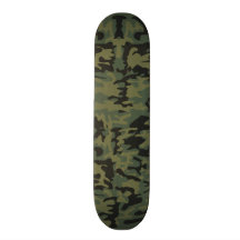 Modelo verde del camo patín