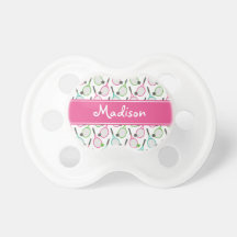Modelo verde rosado de muy buen gusto del tenis de chupetes para bebes