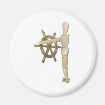 ModelWeatheredSteeringWheel061111 Imanes Para Frigoríficos