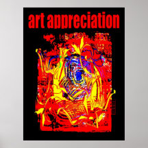 Modernart in Frame Plakat