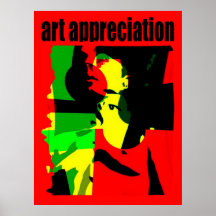 Modernart in Frame Plakatdrucke
