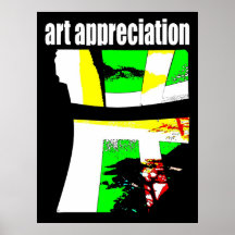 Modernart in Frame Posterdruck