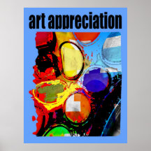 Modernart in Frame Posters