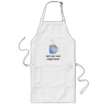 Modifique esta taza para requisitos particulares d delantal