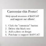 ¡Modifique este poster para requisitos particulare