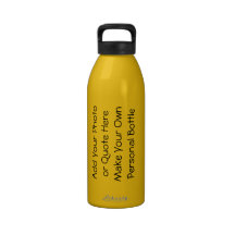 Modifique su propia botella de agua para requisito