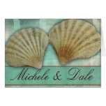 Modifique su propio diseño del seashell para requi felicitación