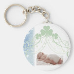 Modifique su propio diseño irlandés del bebé para  llavero personalizado