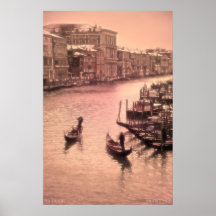 Modo soñador de Venezia. Poster