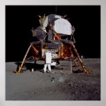 Módulo lunar "Eagle" de Apolo 11 en la luna Impresiones