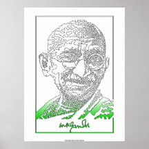 Mohandas Gandhi. Líder ideológico de la India [009 Impresiones