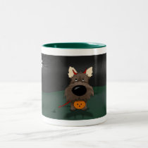 Mojón Terrier Halloween tazas