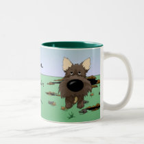 Mojón Terrier (terrieres de mojón) que cazo… Taza tazas