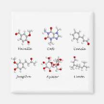 Moleculas de Sabor Imán De Nevera