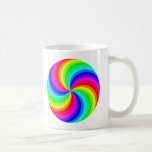 Molinillo de viento brillante psicodélico del remo taza