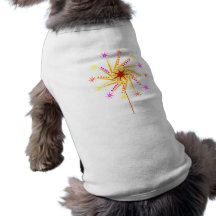 Molinillo de viento colorido camisetas de mascota