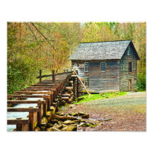 Molino de Mingus, Great Smoky Mountains Foto