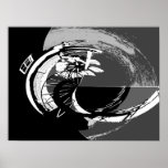 MOLINO DE VIENTO ABSTRACTO 2 POSTERS