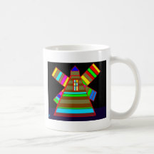 MOLINO DE VIENTO DE DIGITAL TAZAS DE CAFÉ