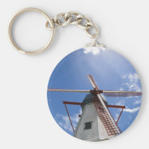 Molino de viento de Holanda Llaveros Personalizados