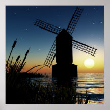 Molino de viento posters