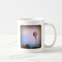 Molino de viento tazas