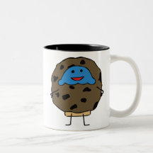 Mollete de la galleta de microprocesador de chocol