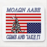 Molon Labe - venido y toma Alfombrilla De Ratón