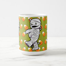 Momia de Kawaii Tazas De Café