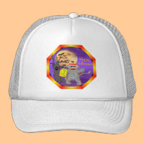 Momia del mono del calcetín gorras
