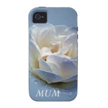 Momias azules y rosa blanco iPhone 4/4S funda