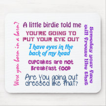 Momisms Mousepad Tapete De Ratón