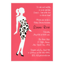 ¡Momma caliente! Invitación de la fiesta de bienve