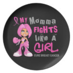 Momma lucha como un cáncer de pecho del chica 42L Plato
