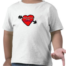 Mommy's-Little-Sweetheart. Camisetas