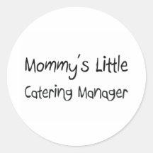 Mommys poco encargado del abastecimiento pegatinas redondas