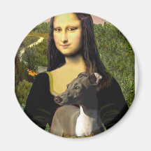 Mona Lisa - galgo italiano Iman De Frigorífico