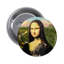 Mona Lisa - galgo italiano Pin
