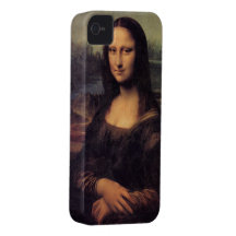 Mona Lisa iPhone 4 Case-Mate Carcasas