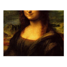 Mona Lisa Postal